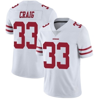 Limited Roger Craig Youth San Francisco 49ers Vapor Untouchable Jersey - White