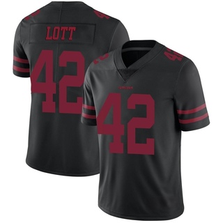 Limited Ronnie Lott Men's San Francisco 49ers Alternate Vapor Untouchable Jersey - Black
