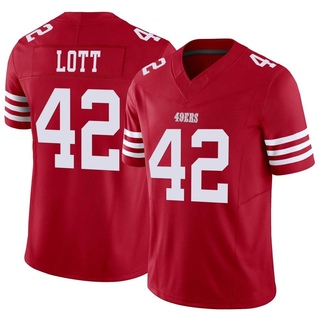 Limited Ronnie Lott Men's San Francisco 49ers Vapor F.U.S.E. Jersey - Scarlet