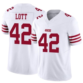 Limited Ronnie Lott Men's San Francisco 49ers Vapor F.U.S.E. Jersey - White