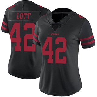 Limited Ronnie Lott Women's San Francisco 49ers Alternate Vapor Untouchable Jersey - Black