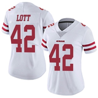 Limited Ronnie Lott Women's San Francisco 49ers Vapor Untouchable Jersey - White