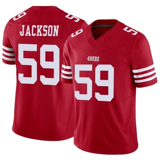Limited Tarron Jackson Youth San Francisco 49ers Vapor F.U.S.E. Jersey - Scarlet