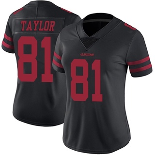 Limited Trent Taylor Women's San Francisco 49ers Alternate Vapor Untouchable Jersey - Black